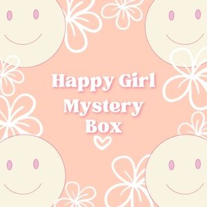Happy Girl Mystery Box of assorted good and fun surprises
